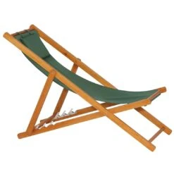 Siena Garden Faro Beach-Liegestuhl Holz/Textilene Grün -GartenMöbelPro Verkäufe 892004 6