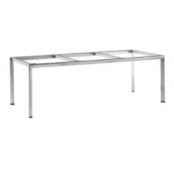 Sieger Gartentisch-Gestell 220x100 Cm Aluminium Graphit