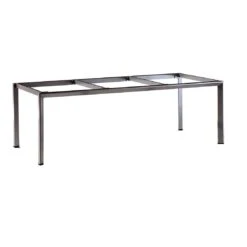 Sieger Gartentisch-Gestell 220x100 Cm Aluminium Eisengrau