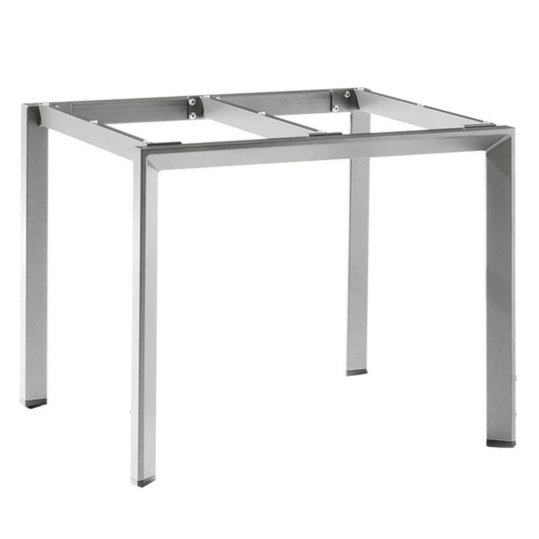 Sieger Gartentisch-Gestell 90x90 Cm Aluminium Graphit 3 Sieger Gartentisch-Gestell 90x90 Cm Aluminium Graphit