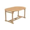 OUTLIV. Takoma Ausziehtisch Oval 160/220x100cm Teak Natur