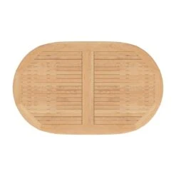 OUTLIV. Takoma Ausziehtisch Oval 160/220x100cm Teak Natur -GartenMöbelPro Verkäufe 906139 2