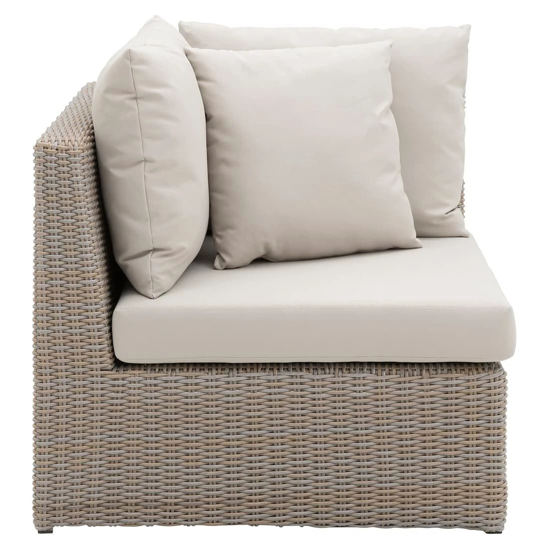 Domus Ventures Matera Eck-/Endmodul Halbrundgeflecht/SDP Vintage/Winter 3 Domus Ventures Matera Eck-/Endmodul Halbrundgeflecht/SDP Vintage/Winter