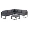 Hartman Perpignan Ecklounge 3-teilig Aluminium/Polster Xerix