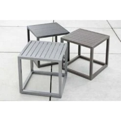 Stern Robin Beistelltisch 40x40 Cm Aluminium Anthrazit -GartenMöbelPro Verkäufe 926093 2