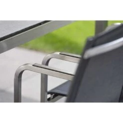 Stern Evoee Freischwinger Edelstahl/Textilene Silber/Silbergrau -GartenMöbelPro Verkäufe 926577 4