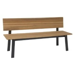 Stern Sam 3-Sitzerbank 160 Cm Aluminium/Teak Anthrazit