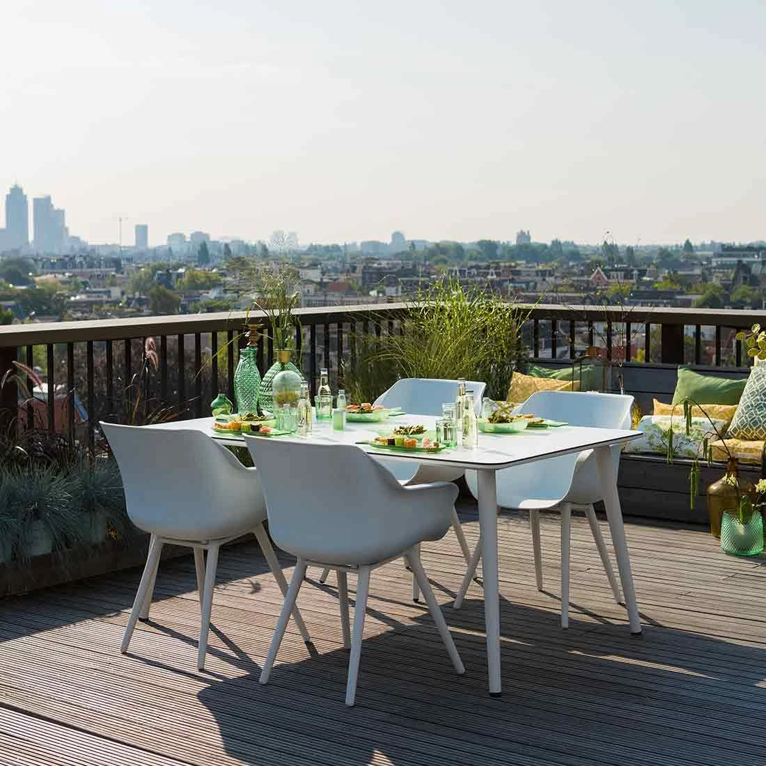 Hartman Sophie Studio Gartensessel Aluminium/Kunststoff Royal White 4 Hartman Sophie Studio Gartensessel Aluminium/Kunststoff Royal White – Bild 2