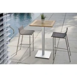 Stern Barny Garten-Barstuhl Edelstahl/Textilene Edelstahl/Silbergrau -GartenMöbelPro Verkäufe 940767 11