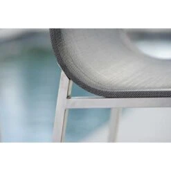 Stern Barny Garten-Barstuhl Edelstahl/Textilene Edelstahl/Silbergrau -GartenMöbelPro Verkäufe 940767 4