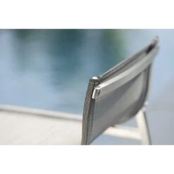 Stern Barny Garten-Barstuhl Edelstahl/Textilene Edelstahl/Silbergrau -GartenMöbelPro Verkäufe 940767 6