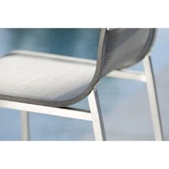 Stern Barny Garten-Barstuhl Edelstahl/Textilene Edelstahl/Silbergrau -GartenMöbelPro Verkäufe 940767 7