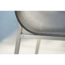 Stern Barny Garten-Barstuhl Edelstahl/Textilene Edelstahl/Silbergrau -GartenMöbelPro Verkäufe 940767 8