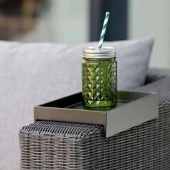 Stern Tablett 25x15,5x5cm Für Armlehne Fontana Anthrazit -GartenMöbelPro Verkäufe 941526 2