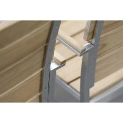 Stern Savona Stapelsessel-Gartenmöbelset 5-teilig Mit Tisch 160x90cm Natur -GartenMöbelPro Verkäufe 951228 4