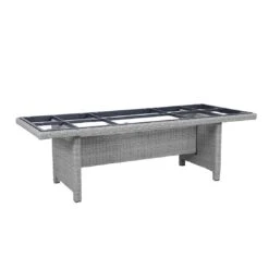 Kettler Palma Modular Gartentisch-Gestell 220x95cm Geflecht White-Wash -GartenMöbelPro Verkäufe 952339 1