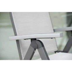 Stern New Top Klappsessel Aluminium/Textilene Anthrazit/Silber -GartenMöbelPro Verkäufe 960226 2