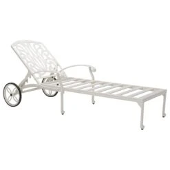 Hartman Amalfi Gartenliege Aluminiumguss Weiß -GartenMöbelPro Verkäufe 967134 4