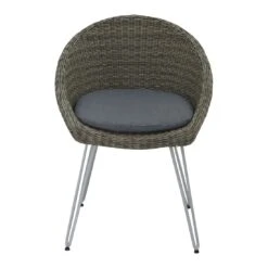 OUTLIV. Sagres Gartenstuhl Stahl/Geflecht Natural Kubu Grey/Royal Anthrazit -GartenMöbelPro Verkäufe 987726 2