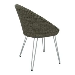 OUTLIV. Sagres Gartenstuhl Stahl/Geflecht Natural Kubu Grey/Royal Anthrazit -GartenMöbelPro Verkäufe 987726 5