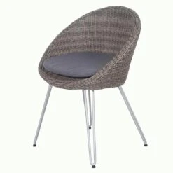 OUTLIV. Sagres Gartenstuhl Stahl/Geflecht Natural Kubu Grey/Royal Anthrazit -GartenMöbelPro Verkäufe 987726 6