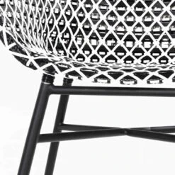 Hartman Delphine Gartensessel Aluminium/Geflecht Schwarz/Schwarz-Weiß -GartenMöbelPro Verkäufe 991796 2