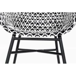 Hartman Delphine Gartensessel Aluminium/Geflecht Schwarz/Schwarz-Weiß -GartenMöbelPro Verkäufe 991796 3