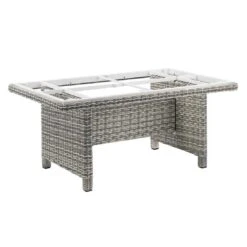 Kettler Palma Modular Casual Dining Gartentisch-Gestell 160x95 Cm Geflecht Salt&Pepper -GartenMöbelPro Verkäufe 993820 1