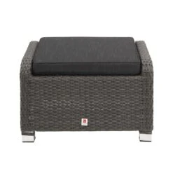 LC Garden Barcelona Hocker Aluminium/Geflecht Grau Mix/Schwarz -GartenMöbelPro Verkäufe 997087 4