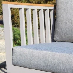 Acamp Gondola Loungeset 4-tlg. Mit Tisch 110x60 Cm Taupe/Grau -GartenMöbelPro Verkäufe acamp gondola loungeset 4 tlg mit tisch 110x60 cm 1434557 7