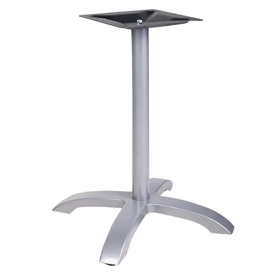 OUTLIV. Gartentisch-Gestell Aluminium Für 70x70cm & Ø70cm Silber Matt 3 OUTLIV. Gartentisch-Gestell Aluminium Für 70x70cm & Ø70cm Silber Matt