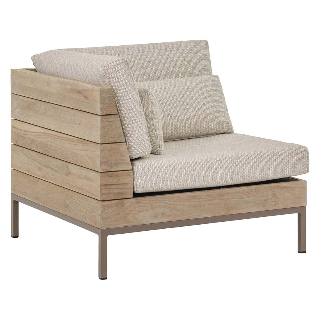 Apple Bee Long Island Eck-/Endmodul Teak/Bee Wett Teak Coastal/Natural Oak 4 Apple Bee Long Island Eck-/Endmodul Teak/Bee Wett Teak Coastal/Natural Oak – Bild 2