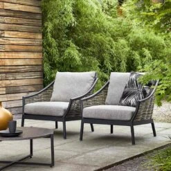 Apple Bee Milou Loungesessel Aluminium/Rope/Bee Wett Schwarz/Willow -GartenMöbelPro Verkäufe apple bee milou lounge loungesessel aluminium rope bee wett black willow nature grey 1098551 7