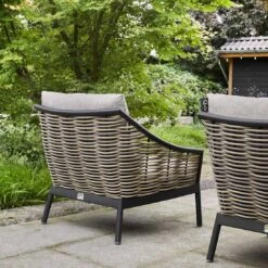 Apple Bee Milou Loungesessel Aluminium/Rope/Bee Wett Schwarz/Willow -GartenMöbelPro Verkäufe apple bee milou lounge loungesessel aluminium rope bee wett black willow nature grey 1098551 9