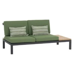Apple Bee Pebble Beach Ecklounge 4-tlg. Aluminium/Bee Wett Black/Olive Green -GartenMöbelPro Verkäufe apple bee pebble beach loungeecke 4 tlg aluminium bee wett 1356270 2