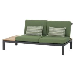 Apple Bee Pebble Beach Ecklounge 4-tlg. Aluminium/Bee Wett Black/Olive Green -GartenMöbelPro Verkäufe apple bee pebble beach loungeecke 4 tlg aluminium bee wett 1356270 3