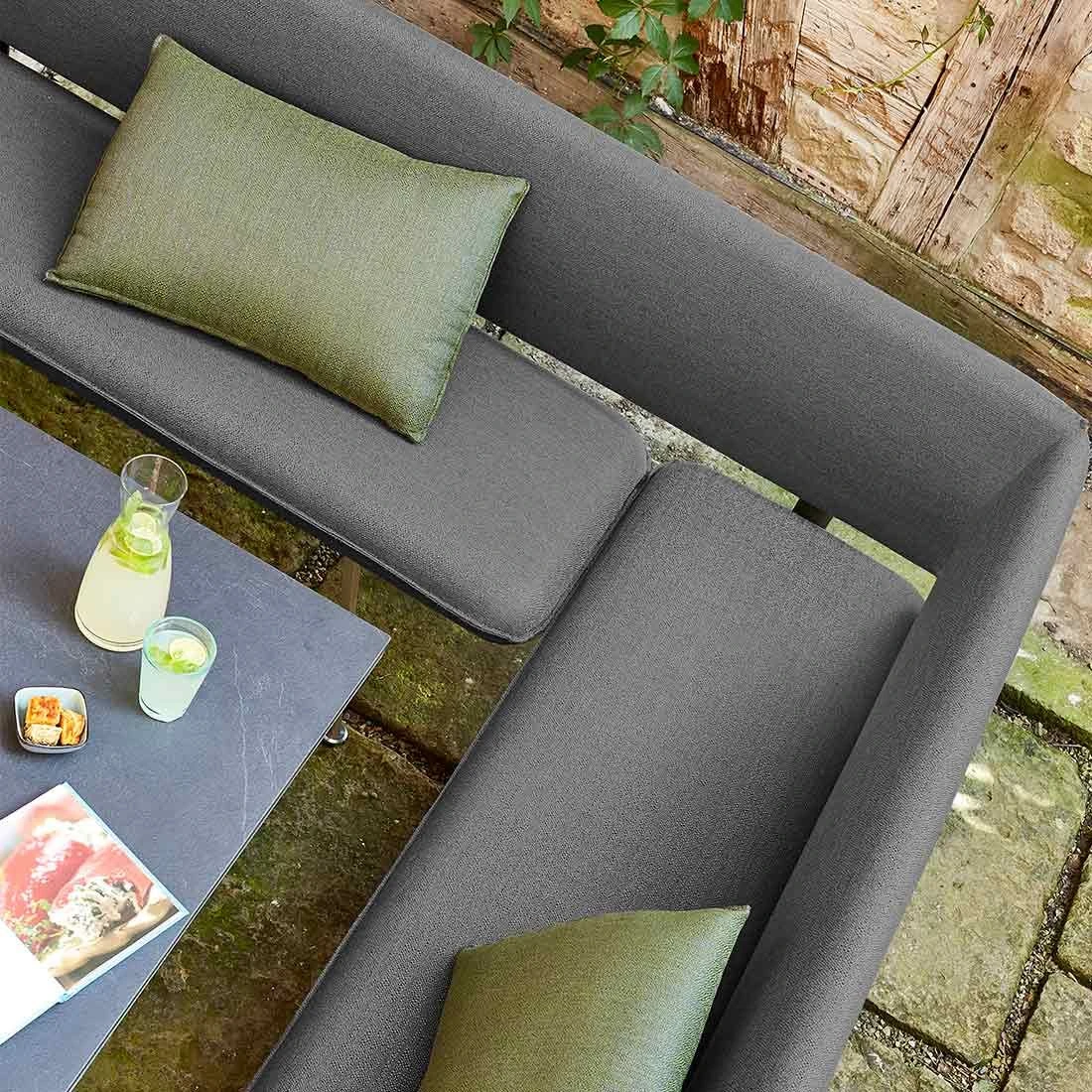 Best Beyond Babylon Bravour Gartenbank Edelstahl/Horizon Silber/Marengo 5 Best Beyond Babylon Bravour Gartenbank Edelstahl/Horizon Silber/Marengo – Bild 3