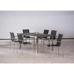 Best Karthum Stapelsessel Edelstahl/Ergotex Silber/Schwarz 9 Best Karthum Stapelsessel Edelstahl/Ergotex Silber/Schwarz -GartenMöbelPro Verkäufe best karthum stapelsessel edelstahl ergotex 1418420 4