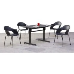 Best Luna Stapelsessel Stahl/Kunststoff Anthrazit -GartenMöbelPro Verkäufe best luna stapelsessel stahl 1380965 2