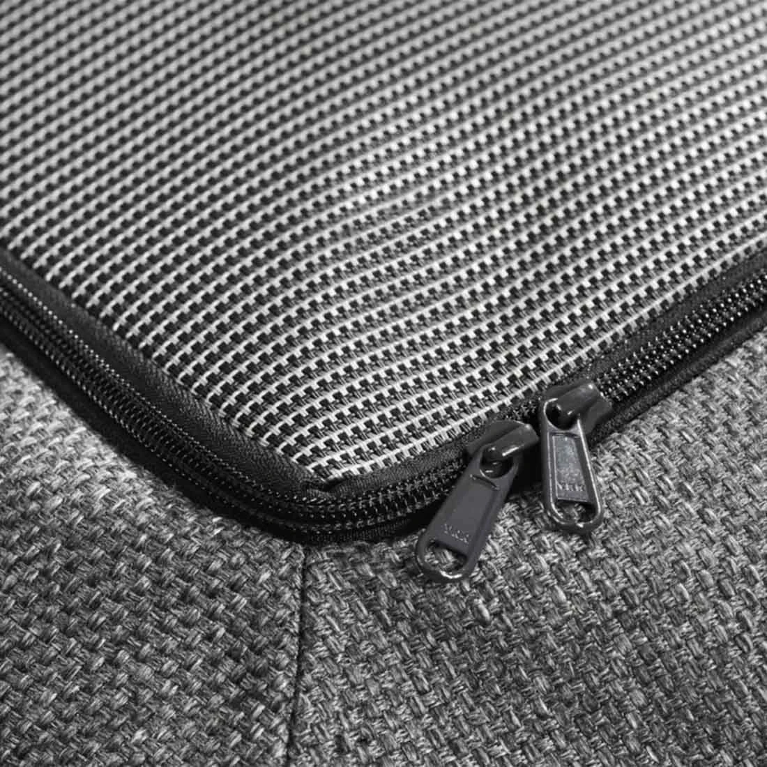 Blomus Grow Hocker Kunstfaser Coal 5 Blomus Grow Hocker Kunstfaser Coal – Bild 3