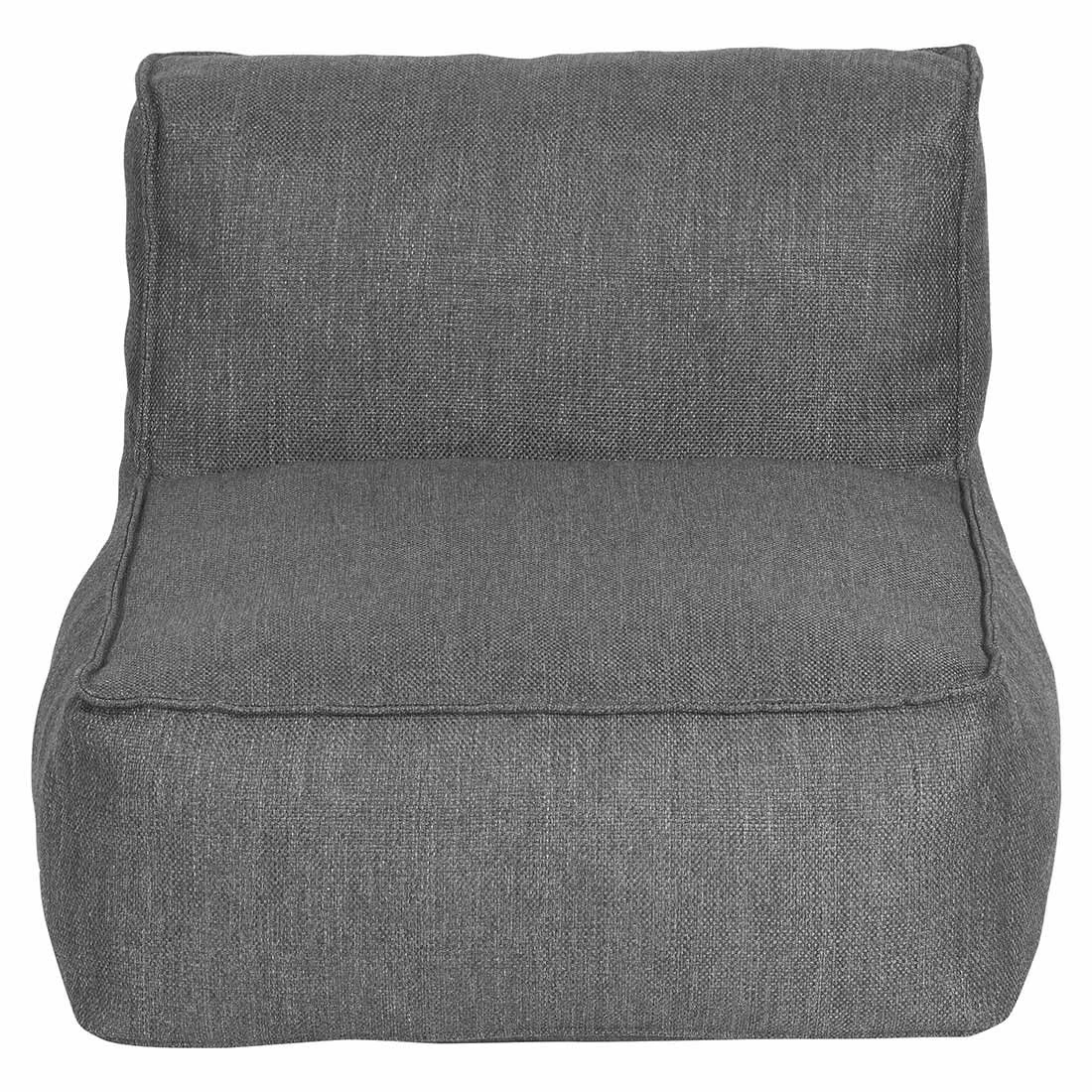 Blomus Grow Loungesessel Kunstfaser Coal 5 Blomus Grow Loungesessel Kunstfaser Coal – Bild 3