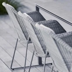 Cane-Line Breeze Gartenstuhl Stahl/Geflecht Light Grey -GartenMöbelPro Verkäufe cane line breeze gartenstuhl stahl geflecht 1463124 3