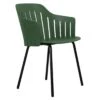 Cane-Line Choice Gartenstuhl Stahl/Polypropylen Black/Dusty Green -GartenMöbelPro Verkäufe cane line choice gartenstuhl stahl polypropylen 1479591 1