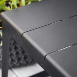 Cane-Line Copenhagen Gartenbank 121 Cm Aluminium Lava Grey -GartenMöbelPro Verkäufe cane line copenhagen 2 sitzerbank 121 cm aluminium 1463531 4