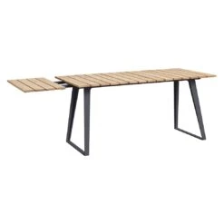 Cane-Line Copenhagen Ausziehtisch 160/243x84 Cm Aluminium/Teak Lava Grey/Natur -GartenMöbelPro Verkäufe cane line copenhagen ausziehtisch 160 243x84 cm aluminium teak 1463553 2