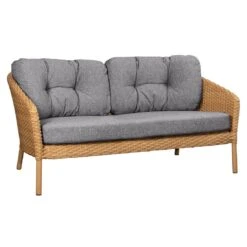 Cane-Line Ocean Gartensofa 155cm Alu/Geflecht/Polypropylen Dark Grey/Natur -GartenMöbelPro Verkäufe cane line ocean gartensofa 155cm alu geflecht polypropylen 1480020 2