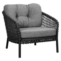 Cane-Line Ocean Loungeset 5-tlg. Mit Tischen Aluminium/Teak Dark Grey/Natur -GartenMöbelPro Verkäufe cane line ocean loungeset 5 tlg mit tischen aluminium teak 1481681 4