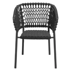 Cane-Line Ocean Stapelsessel Aluminium/Rope Dark Grey -GartenMöbelPro Verkäufe cane line ocean stapelsessel aluminium rope 1464081 2