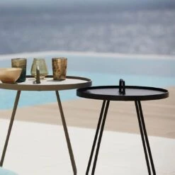 Cane-Line On-the-move Beistelltisch Ø44x54 Cm Aluminium Black -GartenMöbelPro Verkäufe cane line on the move beistelltisch durchm44x54 cm aluminium 1464268 3