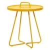 Cane-Line On-the-move Beistelltisch Ø44x54 Cm Aluminium Yellow -GartenMöbelPro Verkäufe cane line on the move beistelltisch durchm44x54 cm aluminium 1464301 1
